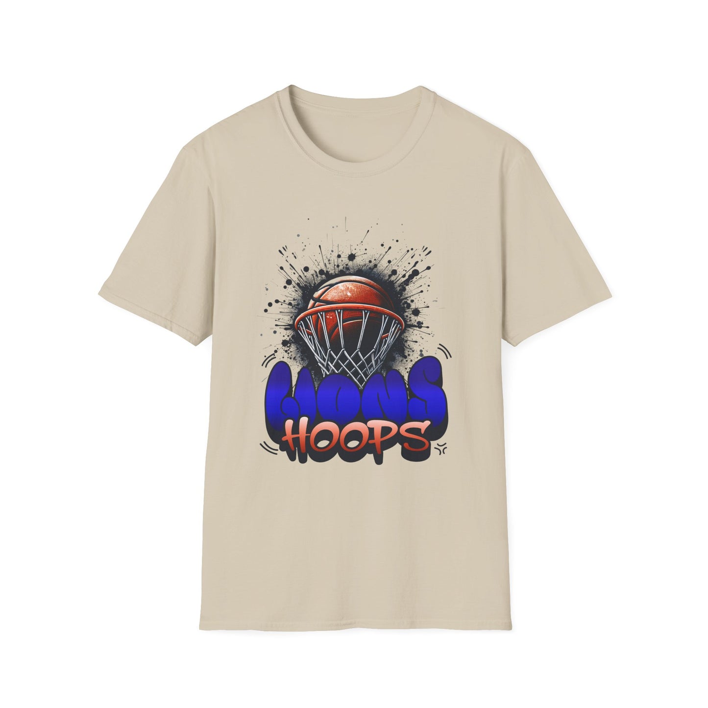 Lions Hoops Basketball T-Shirt