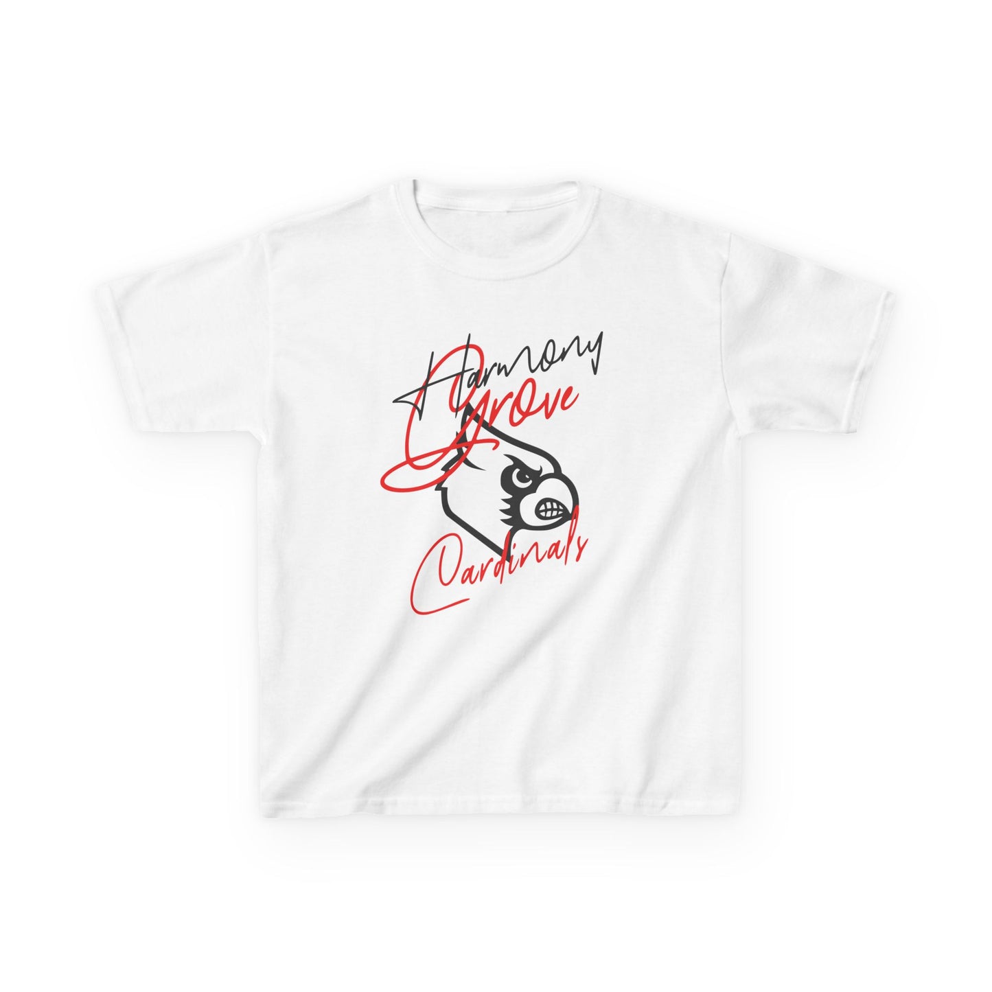 Cardinal Logo Script Tee - Youth