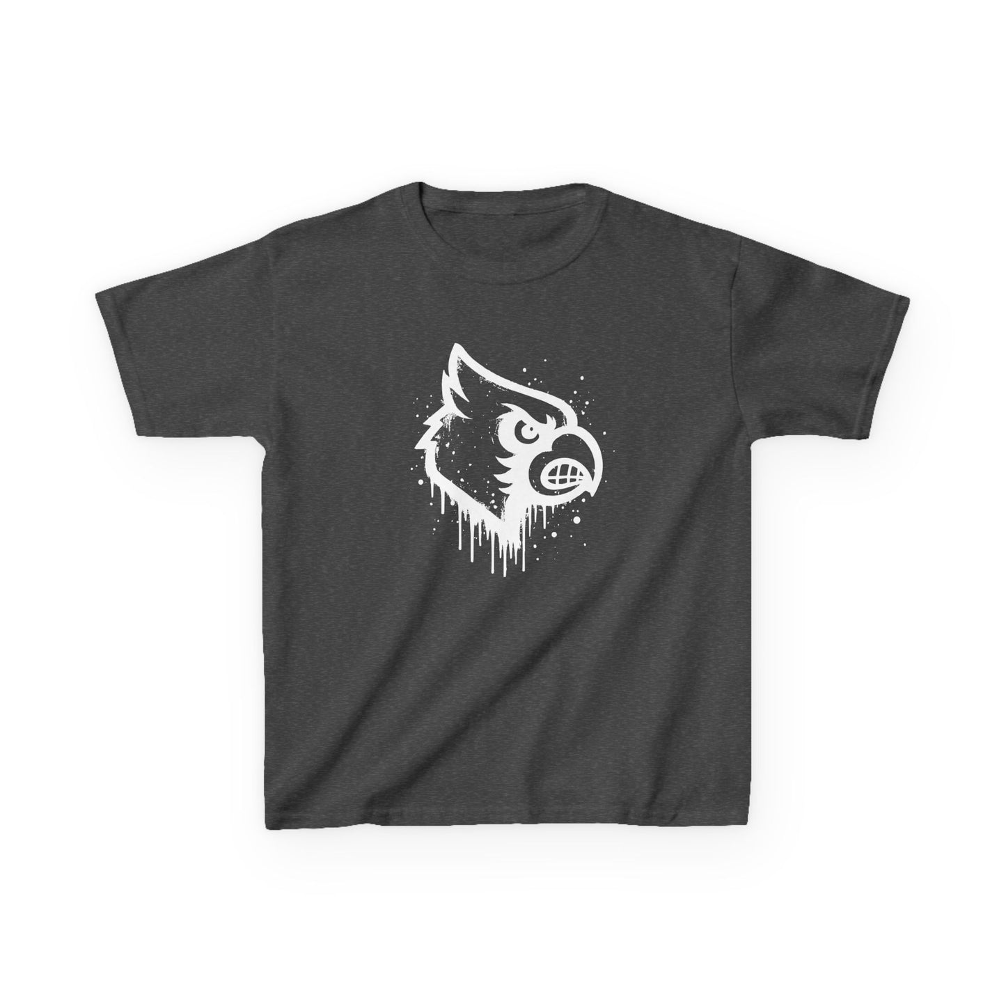Cardinal Paint Drip Mascot - Youth