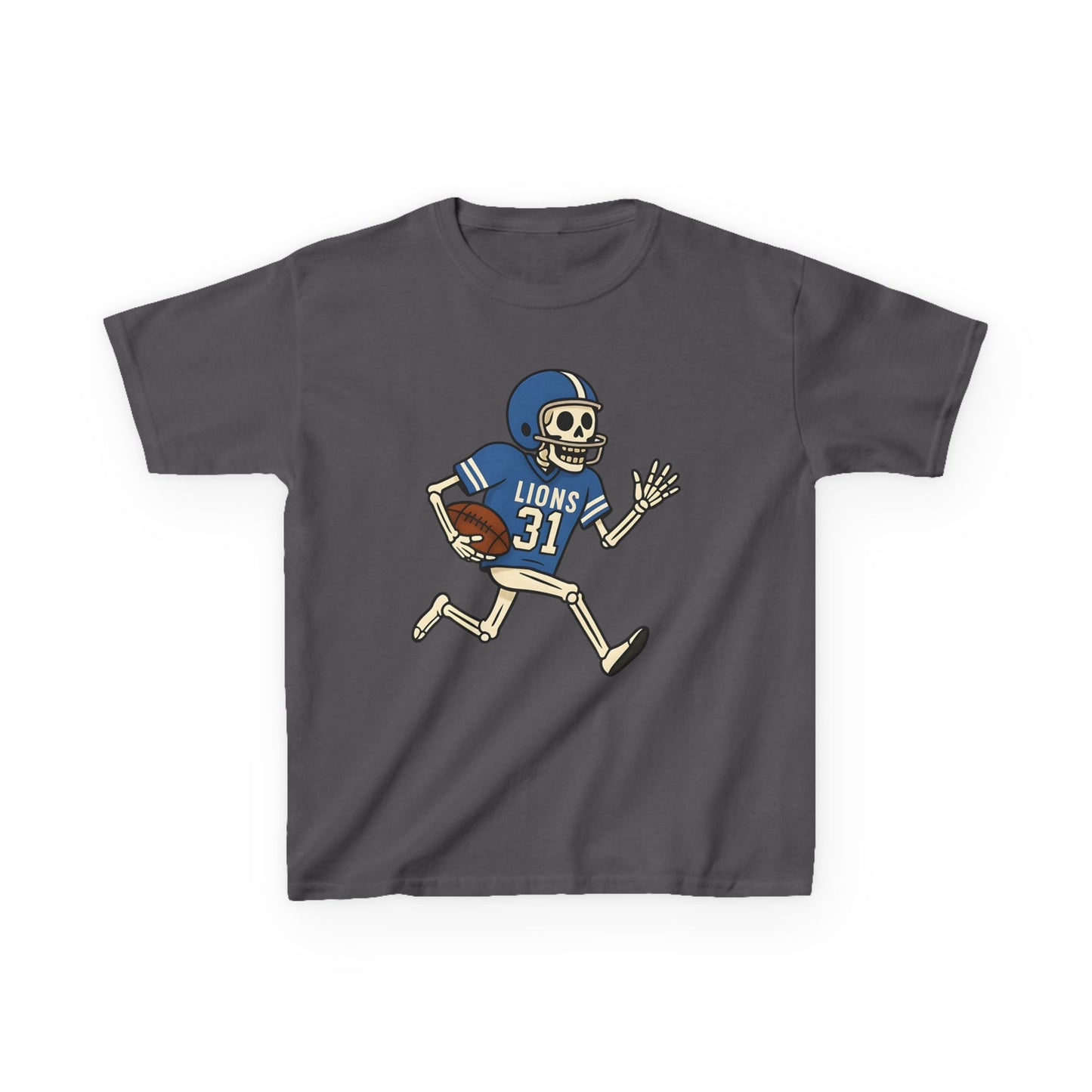 Jessieville Skeleton Football Tee - Youth