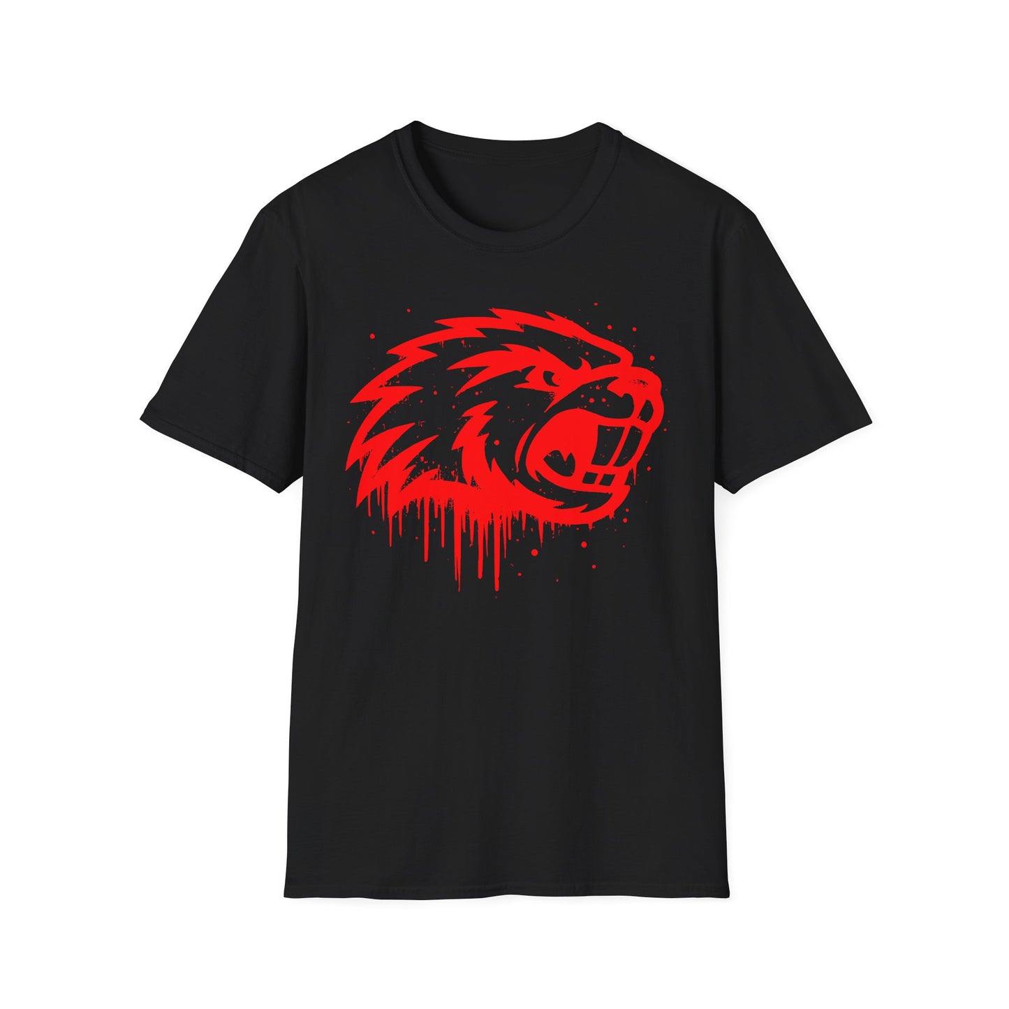 Beavers Paint Drip Mascot