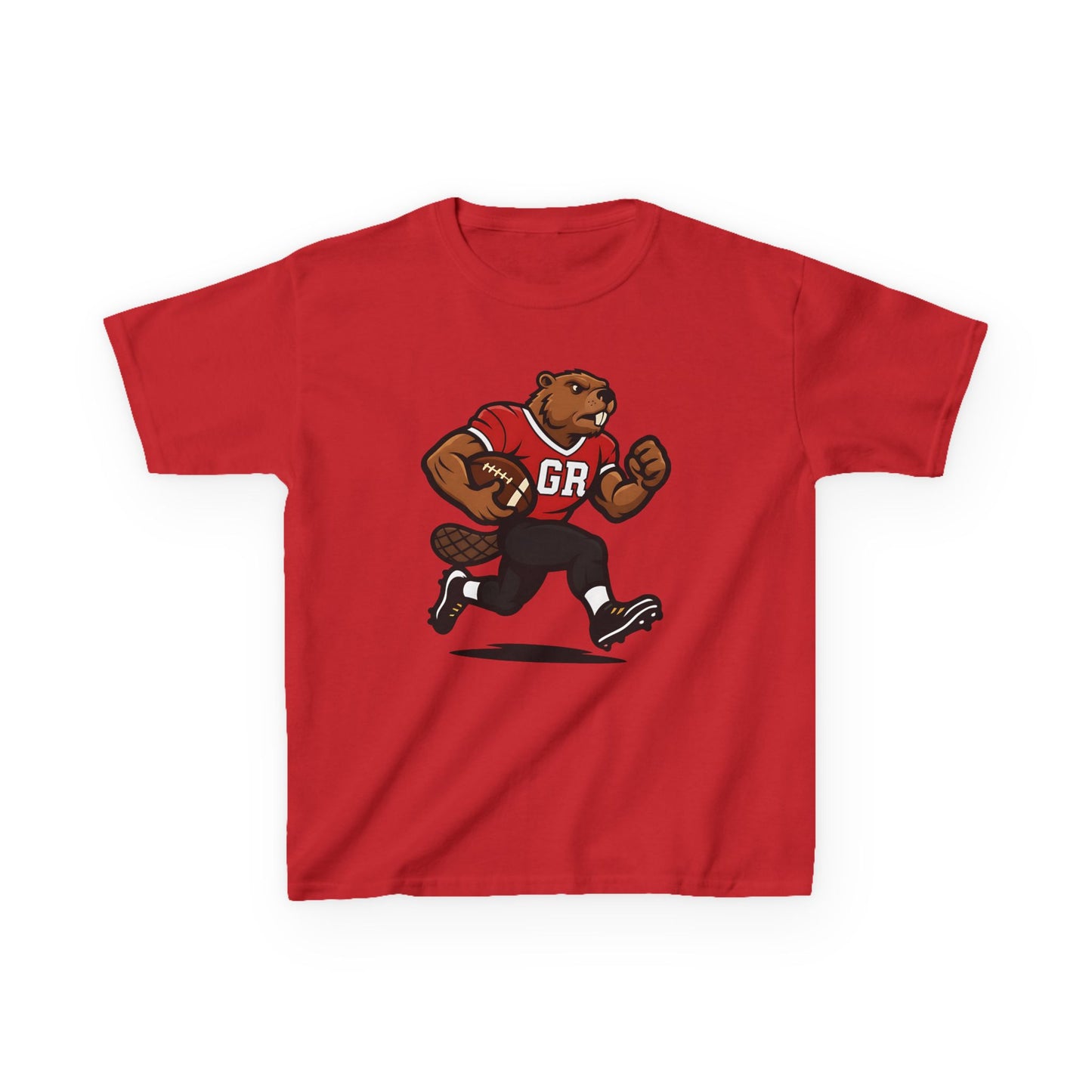 Retro Beavers Football Tee - Youth