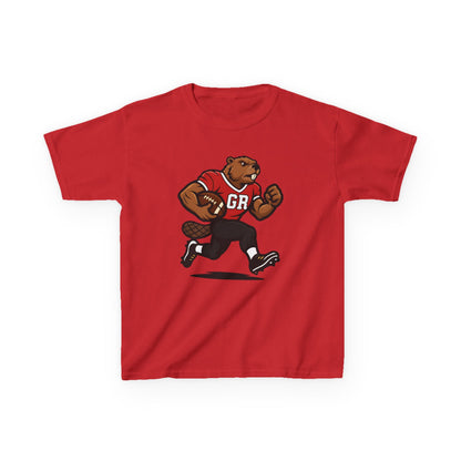Retro Beavers Football Tee - Youth