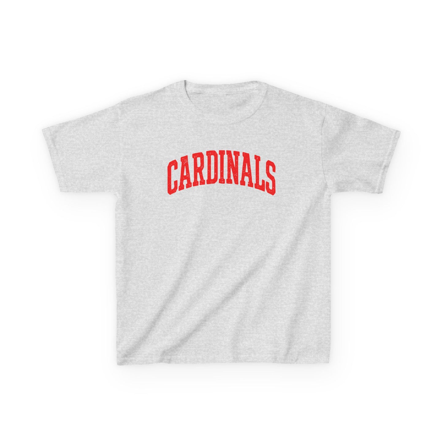 Cardinal Bold Letter Tee - Youth