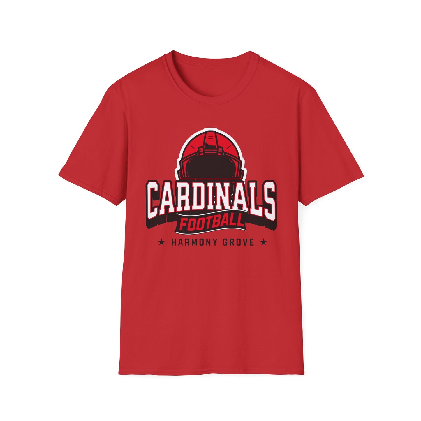 Cardinals Football Helmet Tee