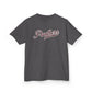 Panthers Baseball Script T-Shirt — Youth