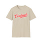Retro Baseball Script Tee