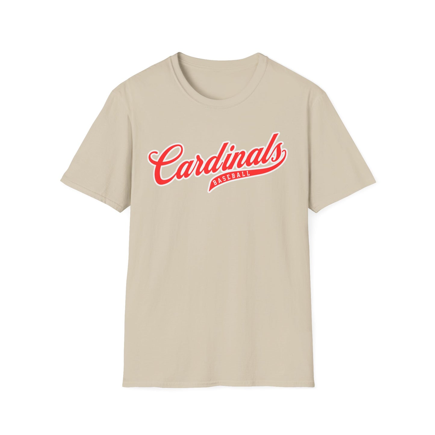Retro Baseball Script Tee