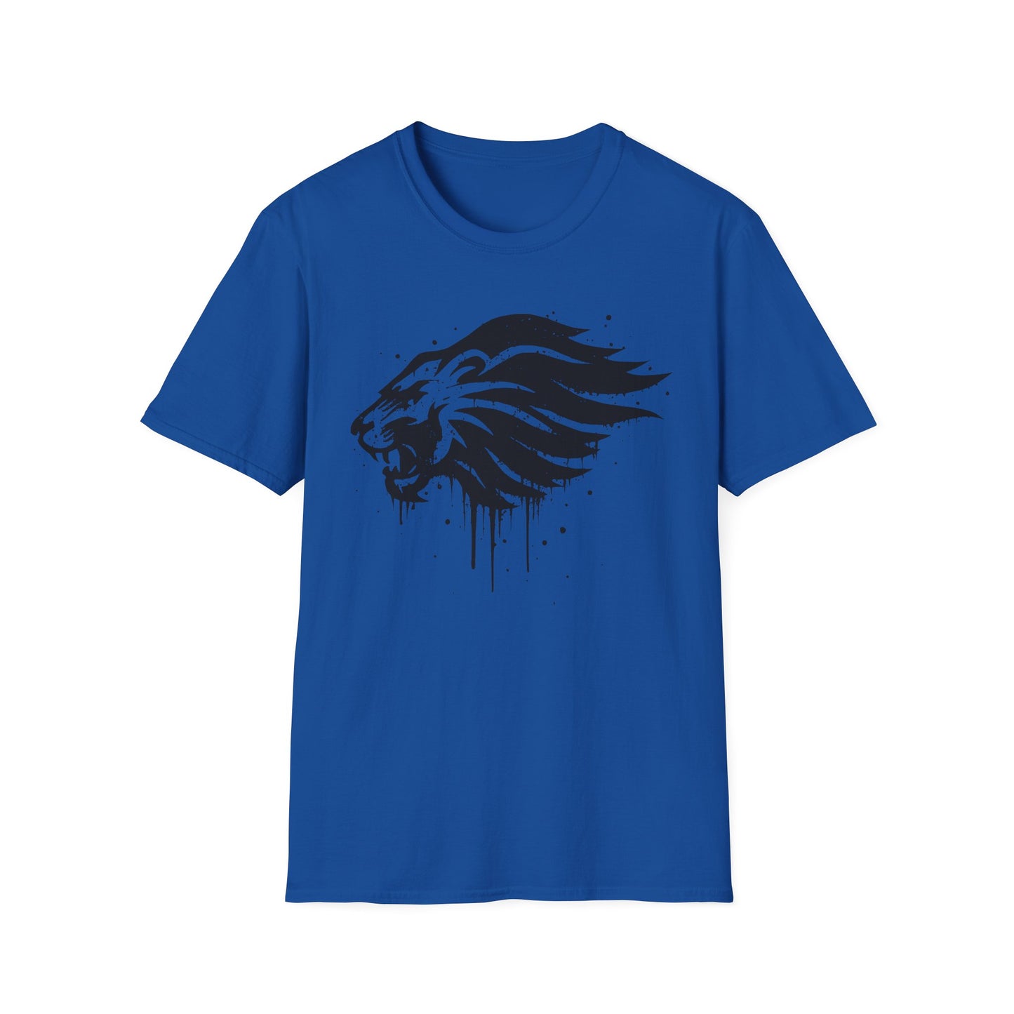 Lions Paint Drip Mascot