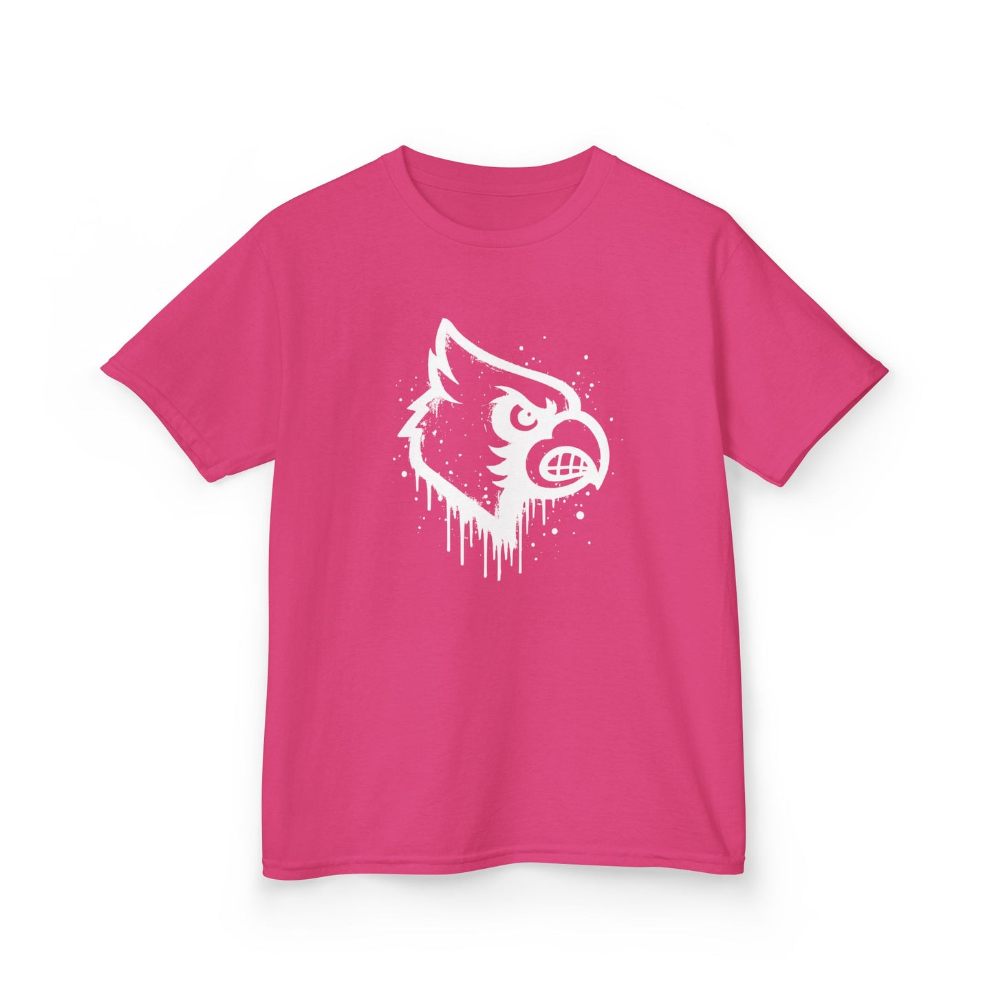 Cardinal Paint Drip Mascot - Youth