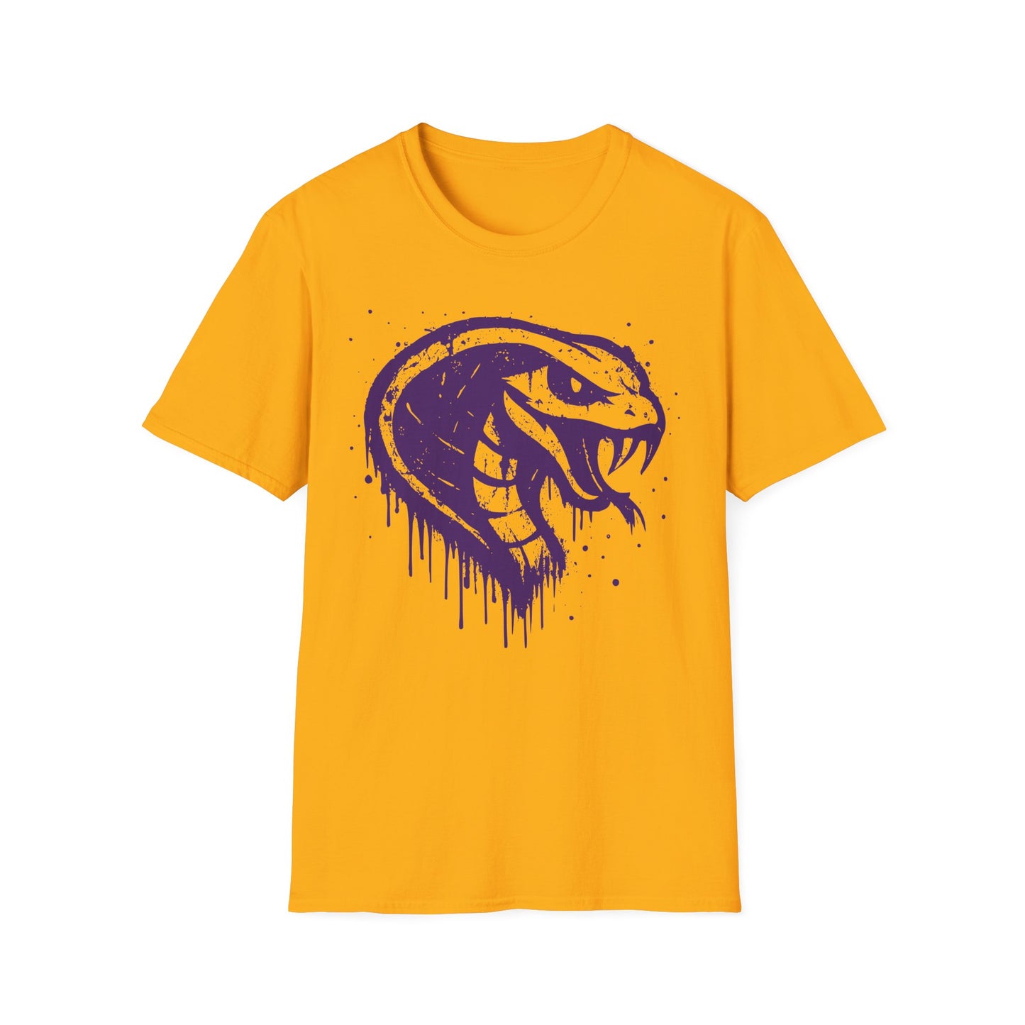 Cobras Paint Drip Mascot
