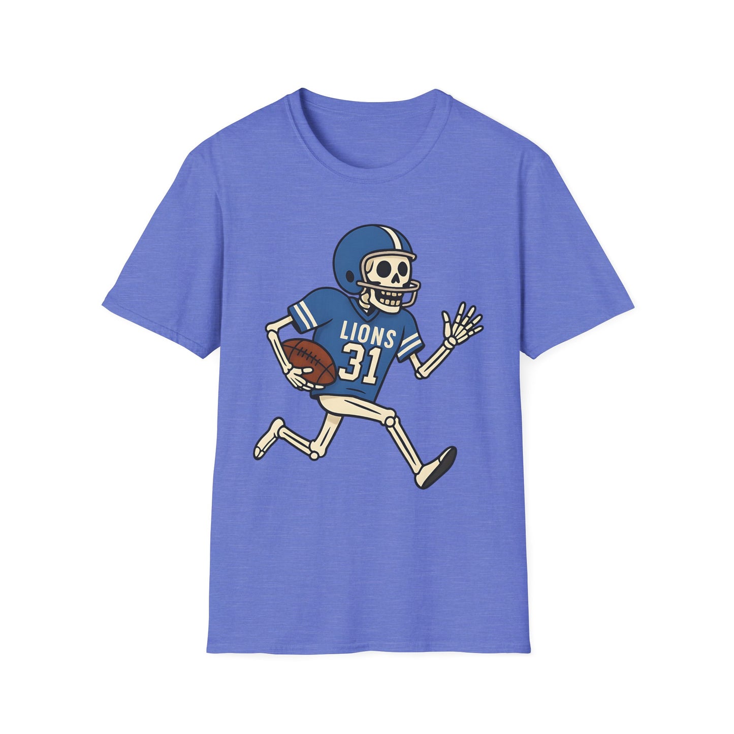 Bismarck Skeleton Football Tee