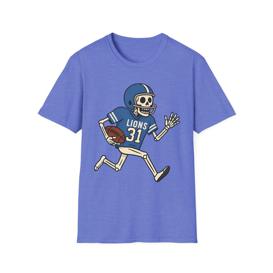 Bismarck Skeleton Football Tee