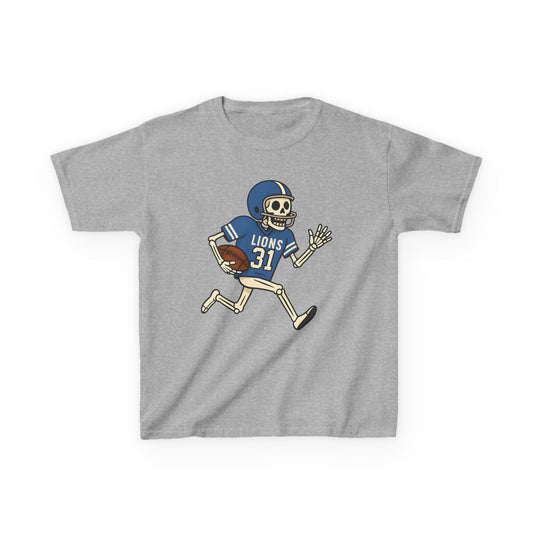 Bismarck Skeleton Football Tee - Youth