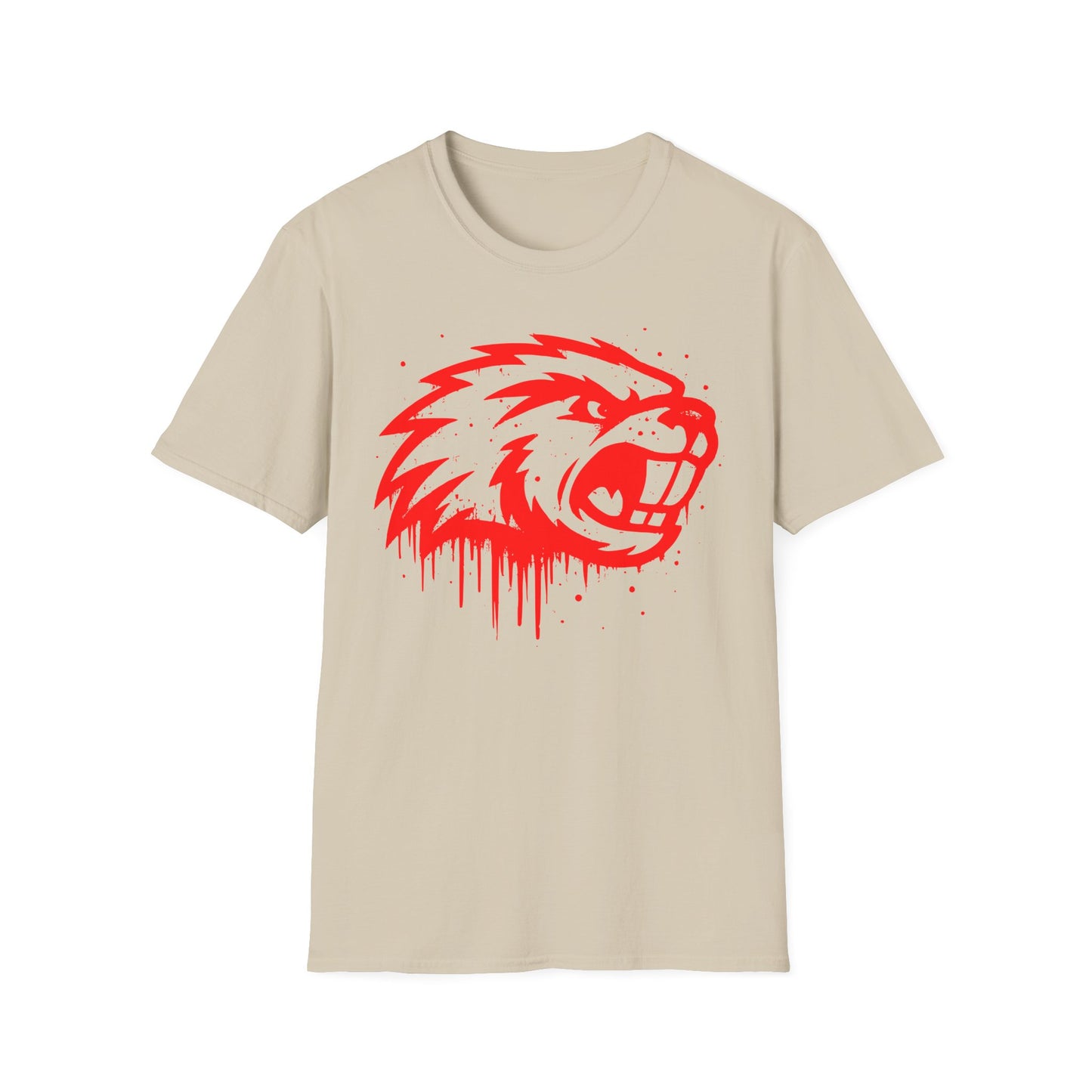 Beavers Paint Drip Mascot