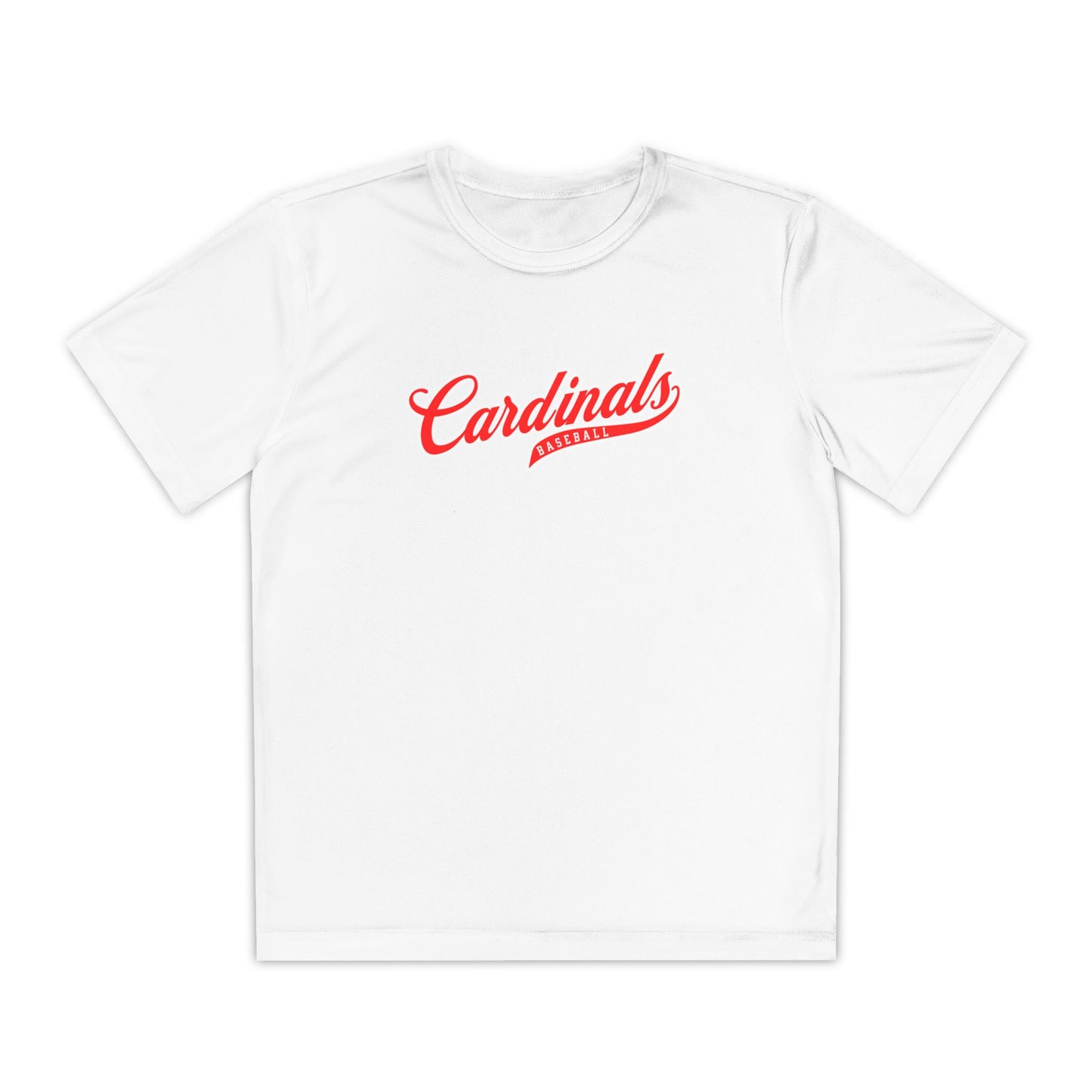 Retro Baseball Script Tee - DriFit - Youth