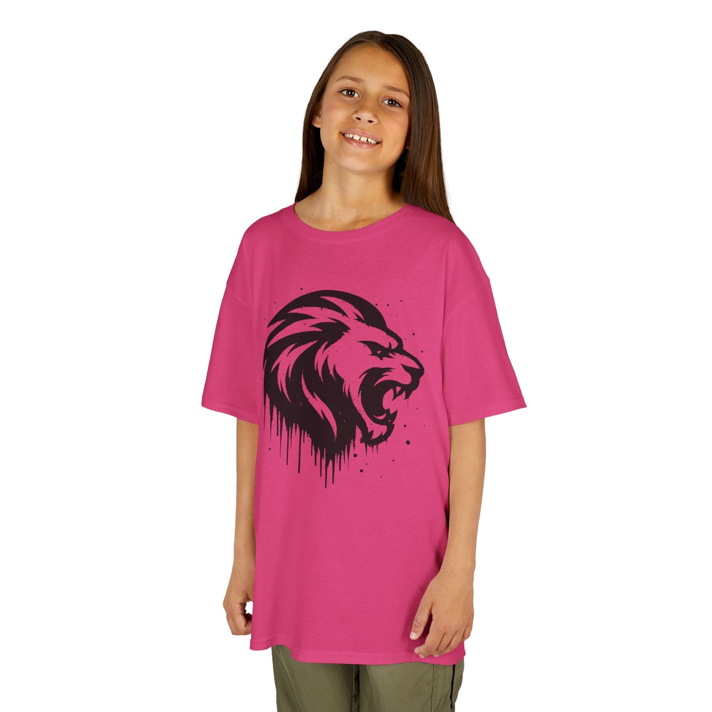 Bismarck - Youth Pink Out Logo Drip