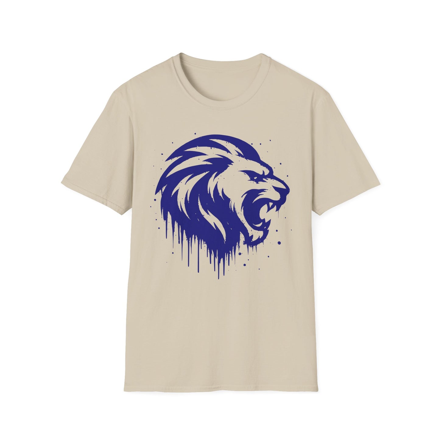 Lions Paint Drip Mascot