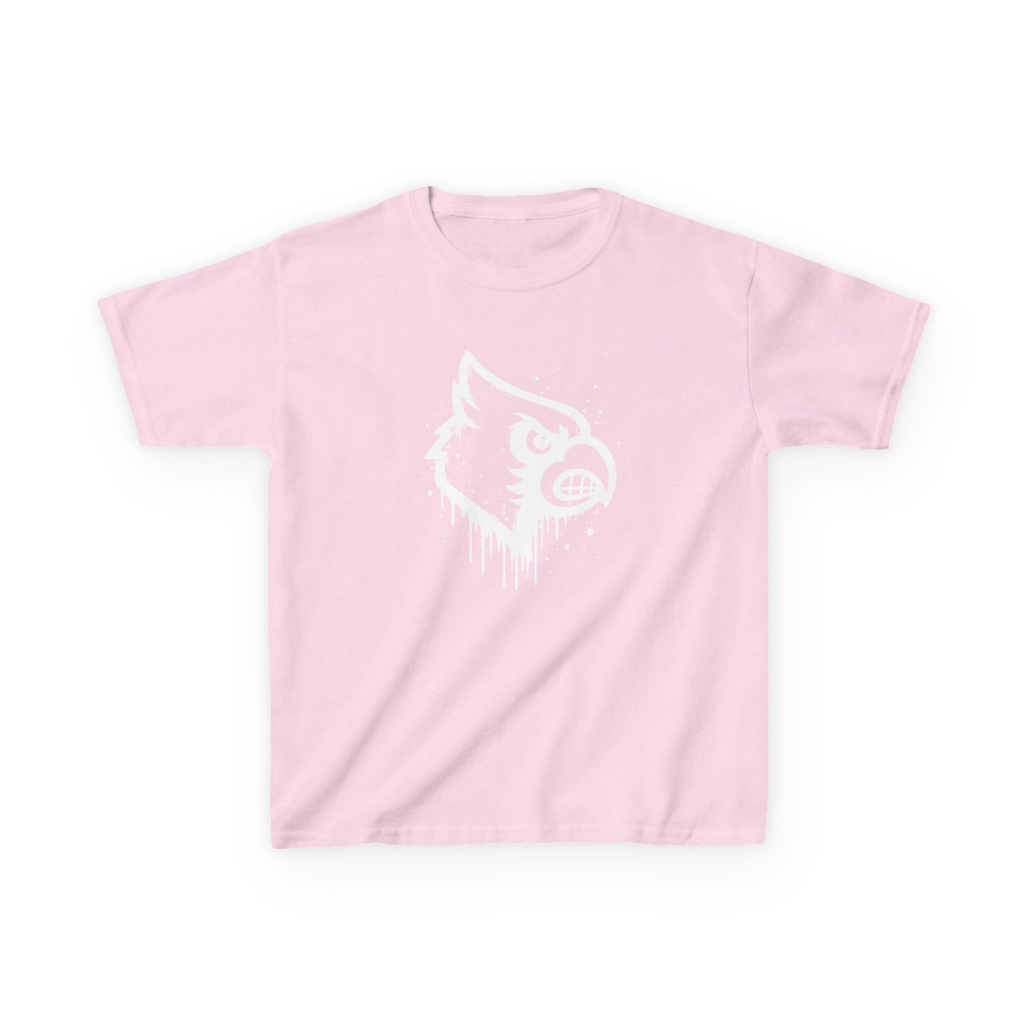 Cardinal Paint Drip Mascot - Youth