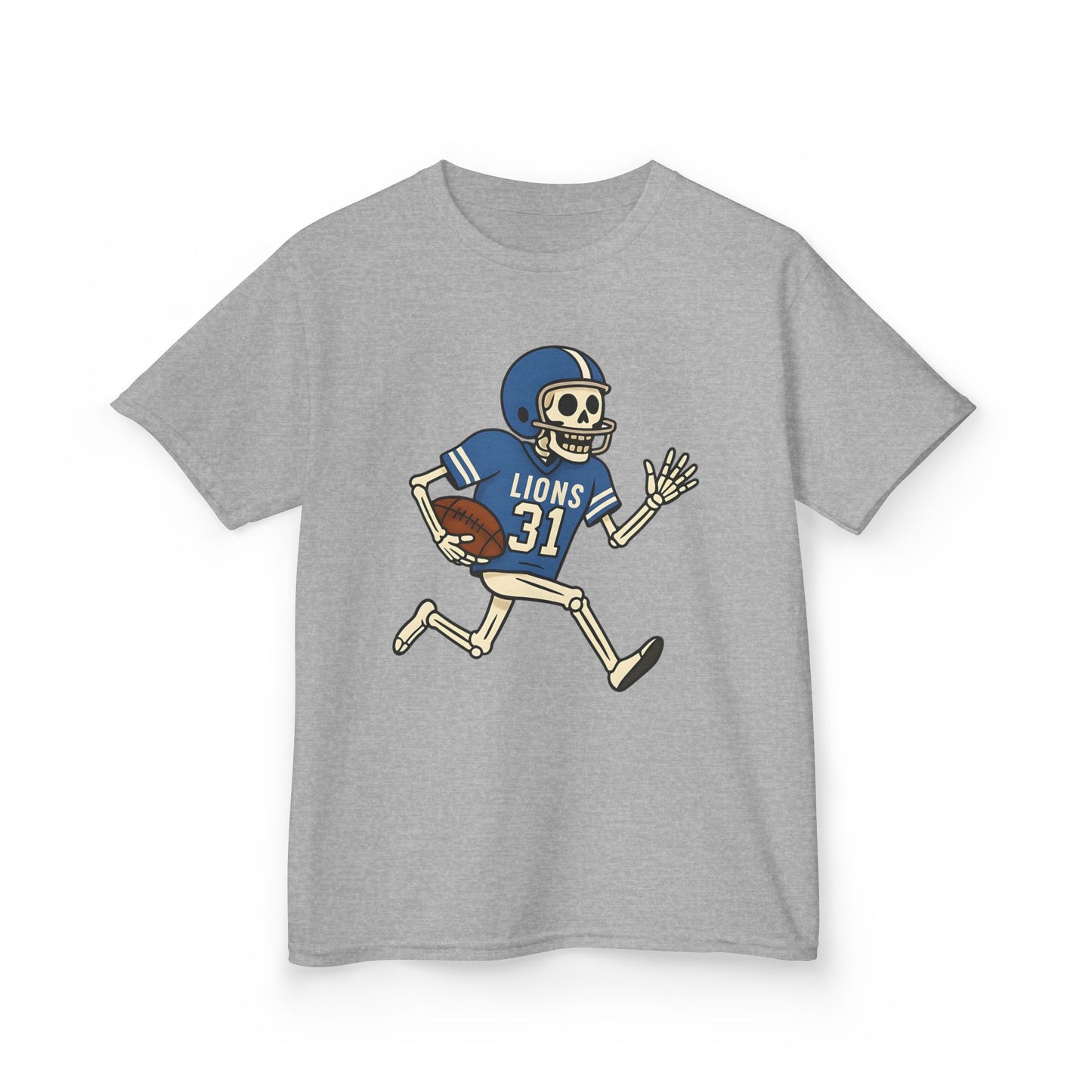Bismarck Skeleton Football Tee - Youth